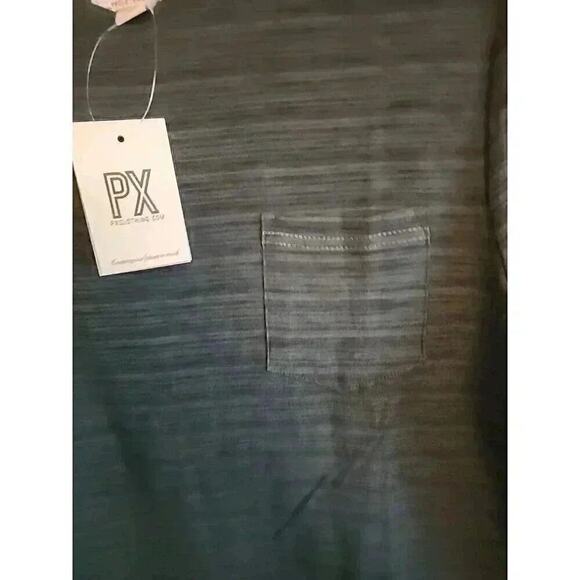 PX Clothing Heather Medium Shirt Men’s Eco Friendly NWT CR6 Excellent Nice Soft - Picture 2 of 7